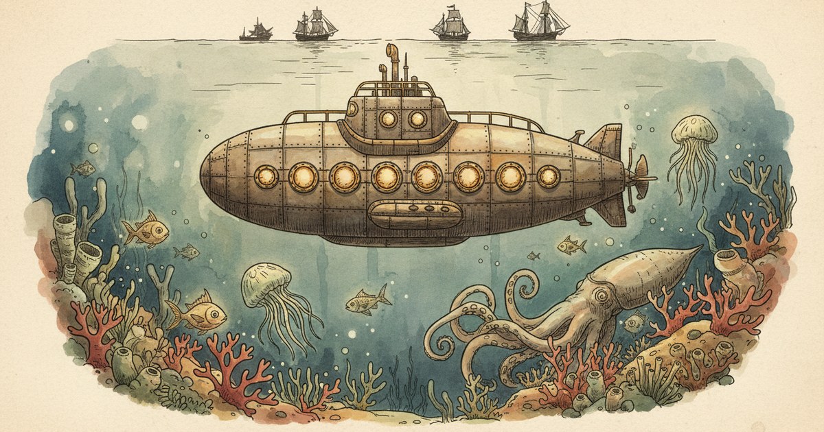 Captain Nemo Built His Prison Underwater