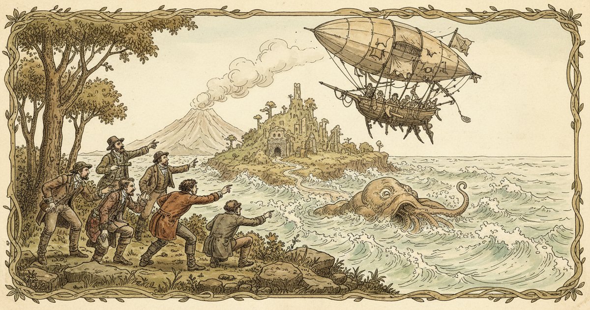 Verne’s Castaways Never Needed Rescuing