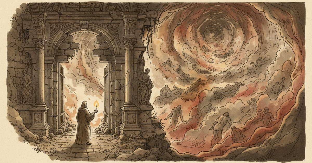 The Divine Comedy — editorial illustration