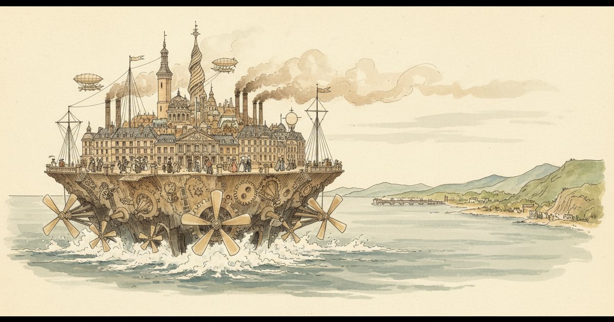 Verne Built an Island. We Finally Caught Up.