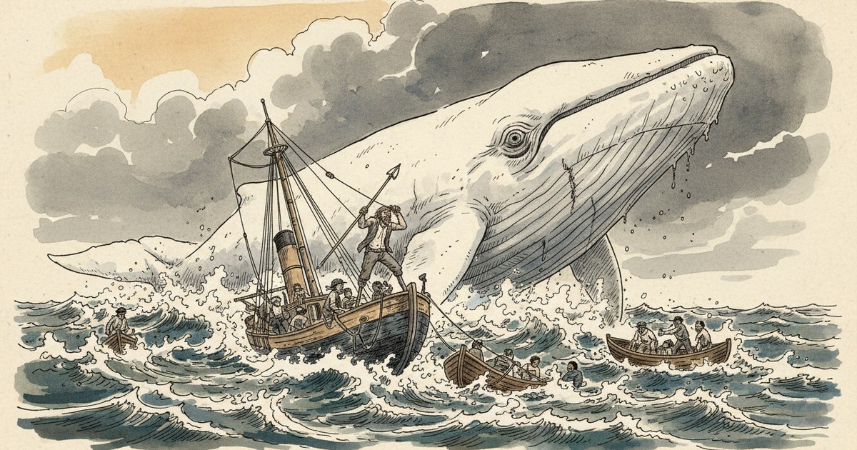 Melville Wrote the Whale to Kill God