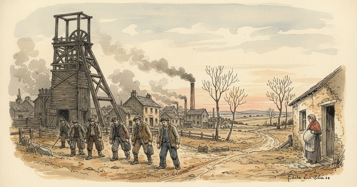 Zola Wrote Germinal from Above Ground